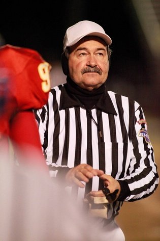 Referee Ray McAllister